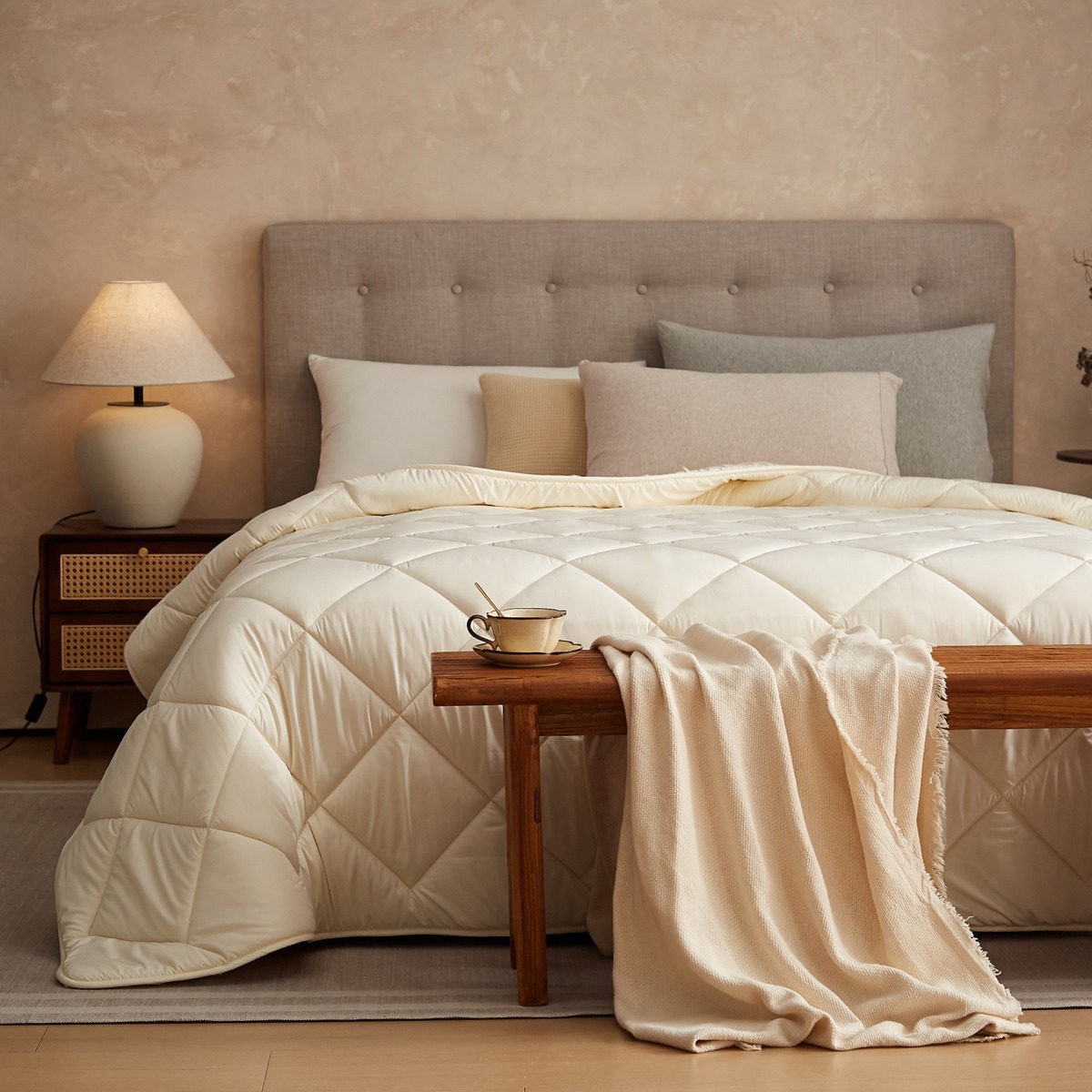 Wool comforter for bedding brands and wholesale buyers